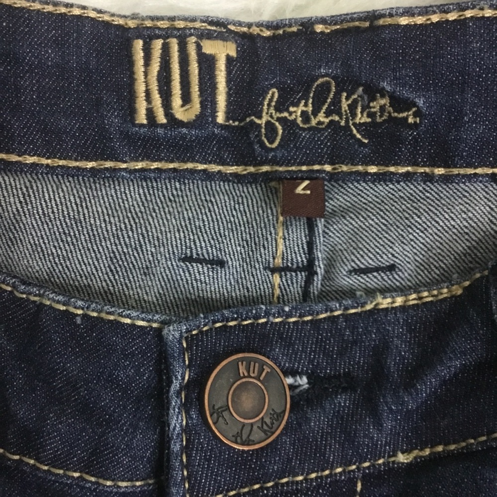Kut From The Kloth Boyfriend Cropped Skinny Jeans - Picture 5 of 8